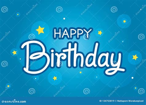 Hbd stock vector. Illustration of font, vector, birthday - 134753819