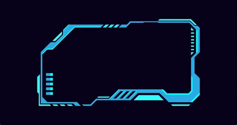 Frame hud abstract technology futuristic game control panel design. | Texture graphic design ...