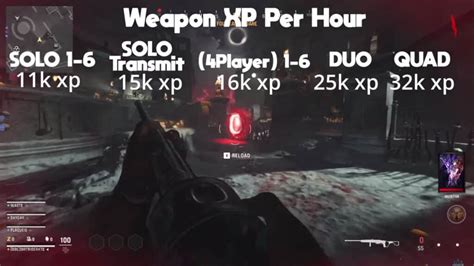 Vanguard Zombies: Fastest way to earn Weapon XP - Charlie INTEL