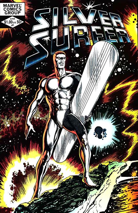 Silver Surfer v2 #1 - John Byrne art & cover + 1st issue - Pencil Ink