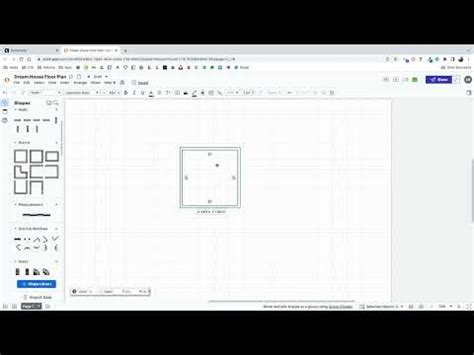 Getting started with lucidchart floor plans - YouTube