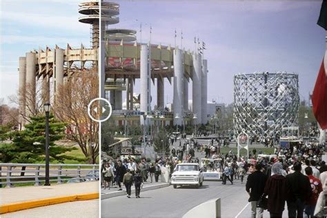 Then and Now Photos of Philip Johnson's 1964 World's Fair Architecture ...