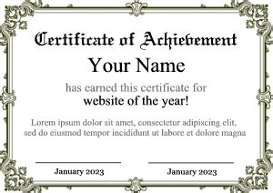 Free Gift Certificate Template Certificate Format Pri - vrogue.co