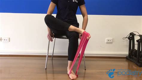 Tibialis Posterior exercise - YouTube