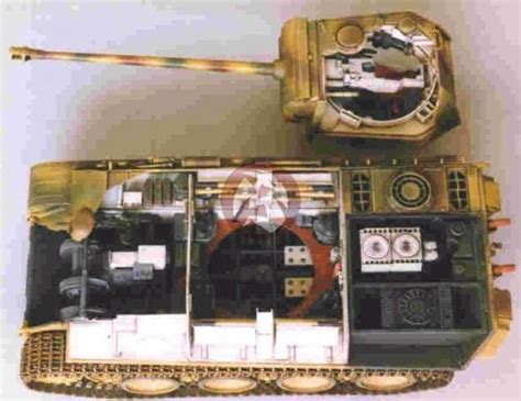 Tank Workshop 1/35 Panther Tank Interior with Engine & Engine Compartment 353078 | eBay