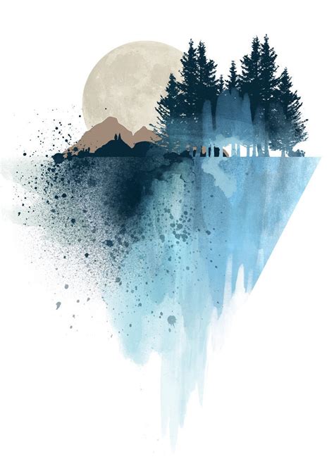 Dreamlike Watercolor Illustration Paying Tribute to Nature – Fubiz Media