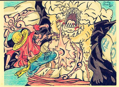 Luffy vs Hody Jones | Drawings, Luffy, Humanoid sketch