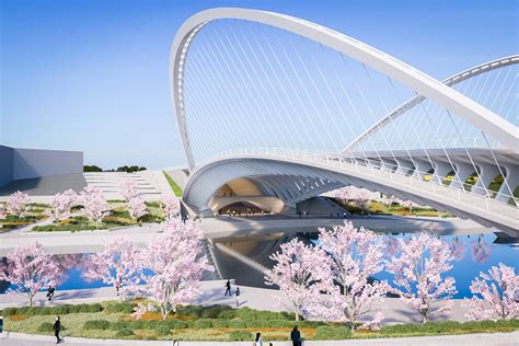 Gallery of Santiago Calatrava Designs 3 New Bridges for Huashan - 6