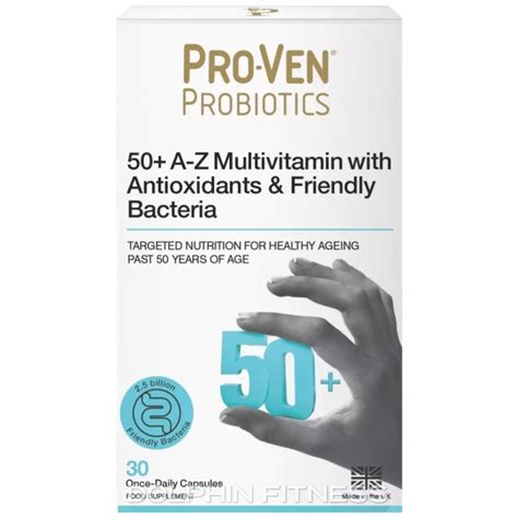 ProVen Probiotics 50+ A-Z Multivitamin with Acidophilus & Bifidus 30 ...