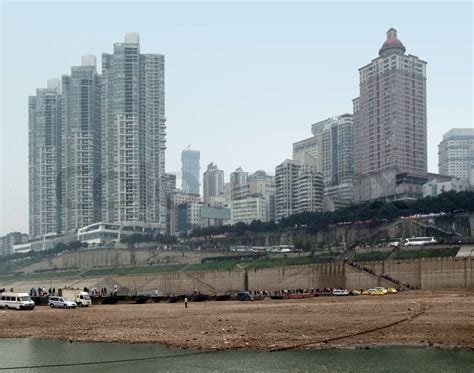 skyline around Chongqing in China | Stock image | Colourbox