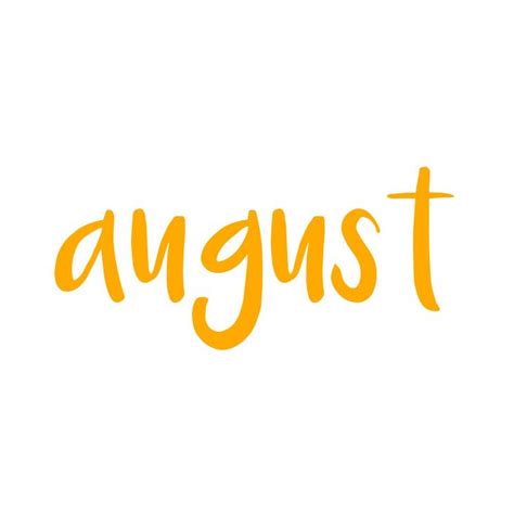 august.