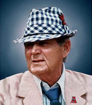 Bear Bryant Biography, Bear Bryant's Famous Quotes - Sualci Quotes 2019