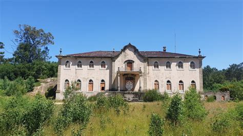 Abandoned House Palace for sale in Portugal for Restoration 1km from the beach, 1.200.000€ - YouTube