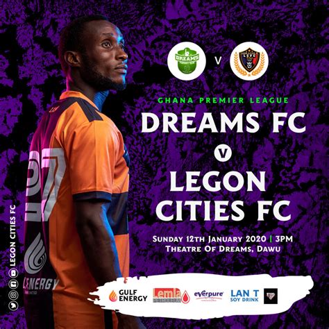 Legon Cities FC to provide mouthwatering match day experience for fans against Dreams - Ghana ...