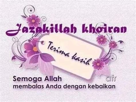 Ucapan Terima Kasih Atas Sumbangan Dalam Islam : Surat Ucapan Terima ...