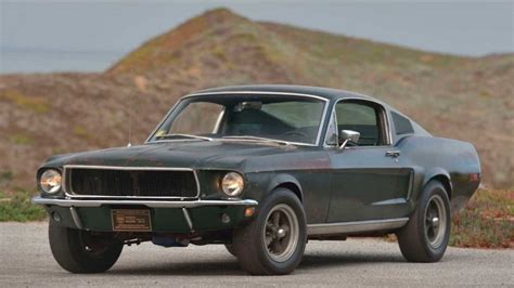 La Mustang GT de Bullitt vendue à plus de 3 millions d'euros