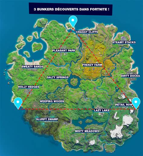 Fortnite Bunker Locations