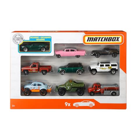 Matchbox 9 Car Collector Gift Pack (Styles May Vary) Car Play Vehicles – Walmart Inventory ...