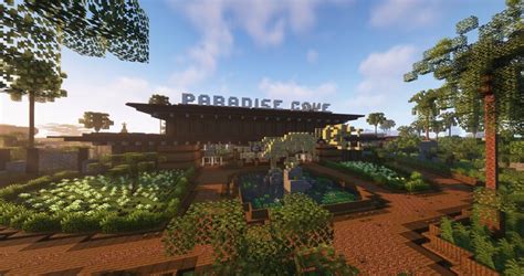 Zoo with working animals! Minecraft Map