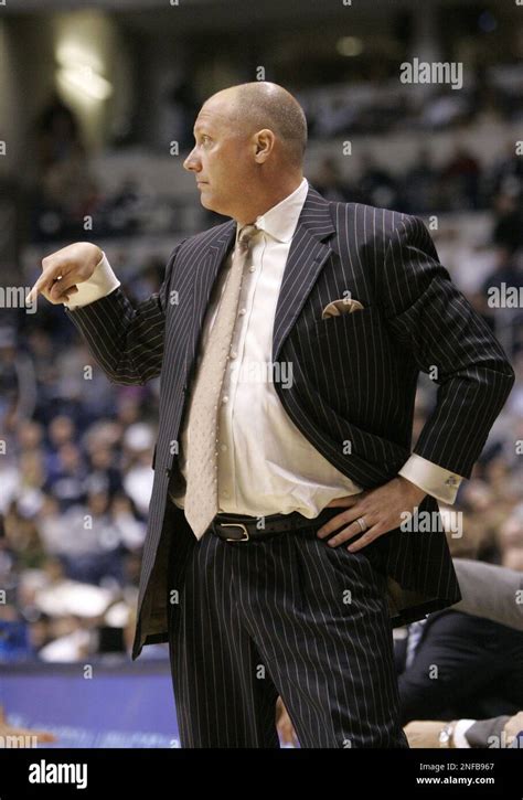 Auburn head coach Jeff Lebo during an NCAA college basketball game ...