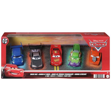 Disney Pixar Cars Diecast Road Hog Tuners – Vehicle 5 Pack | Smyths ...