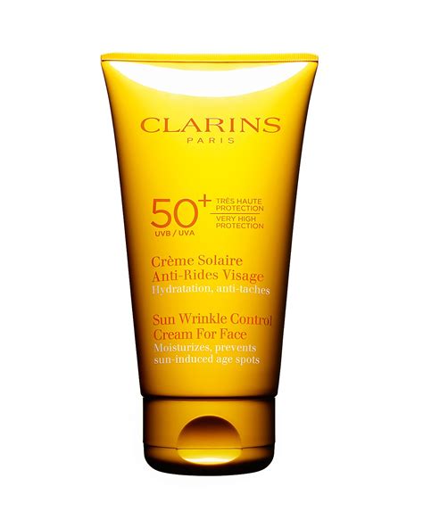 Clarins Sunscreen For Face Wrinkle Control Cream SPF 50+ | Bloomingdale's