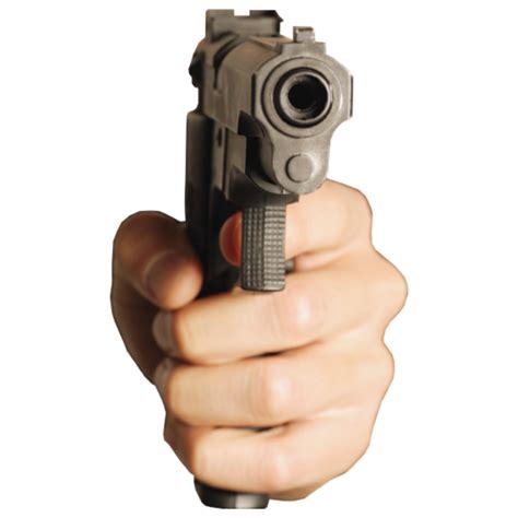 View 21 Meme Transparent Background Hand Holding Gun Png - learndrawclose