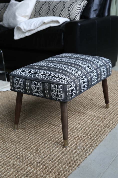 Mid-Century Modern Footstool – Haute Juice