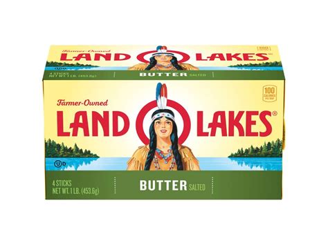 Land O Lake Salted Butter Quarters 16 Oz - GJ Curbside