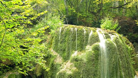 Stock video of time lapse. waterfall silver stream in | 923383 | Shutterstock