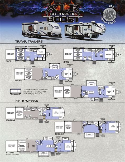 2018 Forest River Boost XLR Flyer | Download RV brochures | RecreationalVehicles.info