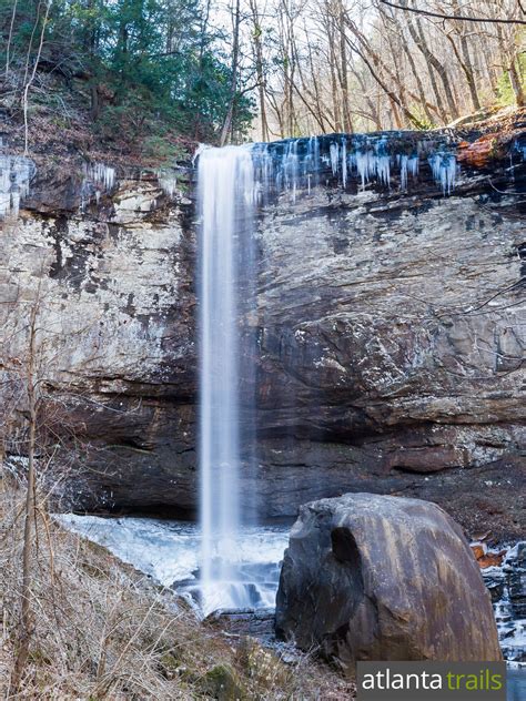 Hike Cloudland Canyon in the winter to catch views of Hemlock Falls ...