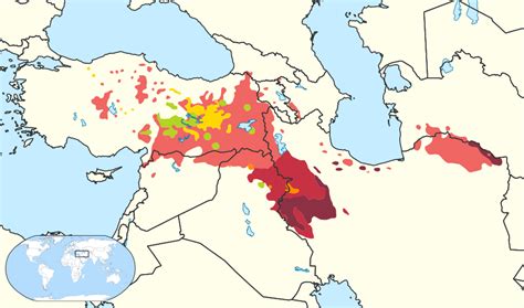 Zaza language | Middle east map, Language map, Map