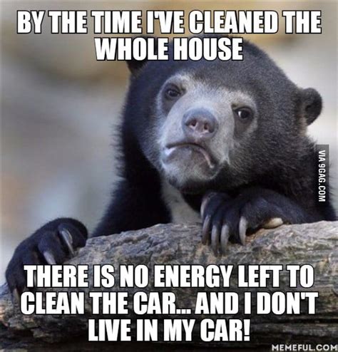 The reason why women have dirty cars and clean houses! - 9GAG