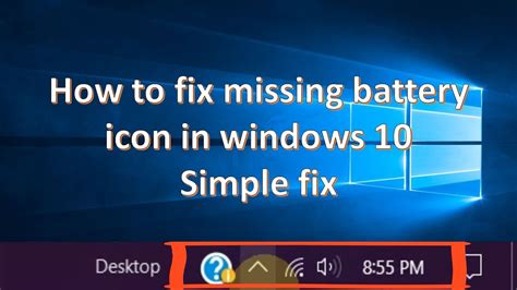 How To Fix Battery Icon Disappeared In Windows 10 – Otosection