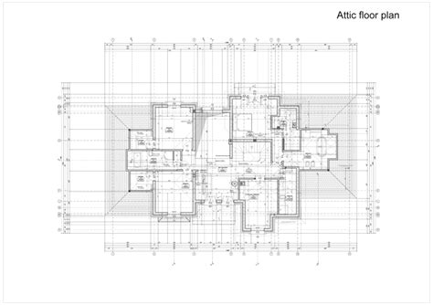 Full Detailed Big House Plan 24m X 14m Modern Floor Plans, 5 Bedroom 346 M2, W/ Loft, Bedroom ...