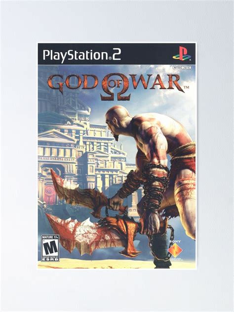 "God of War PS2 Game Cover" Poster for Sale by nicolakarina | Redbubble