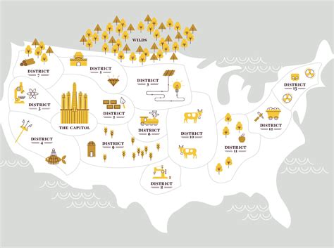 This ‘Hunger Games’ Panem Map Will Help You Find Out Which District You Live In — PHOTO