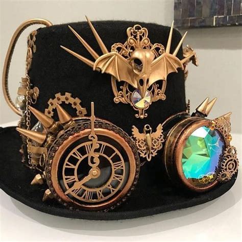 Pin by Полина on Steampunk | Steampunk accessories, Steampunk hat ...