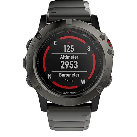 Garmin Fenix 5 Sapphire Multisport GPS Watch Gray,Metal +1Year Extended ...