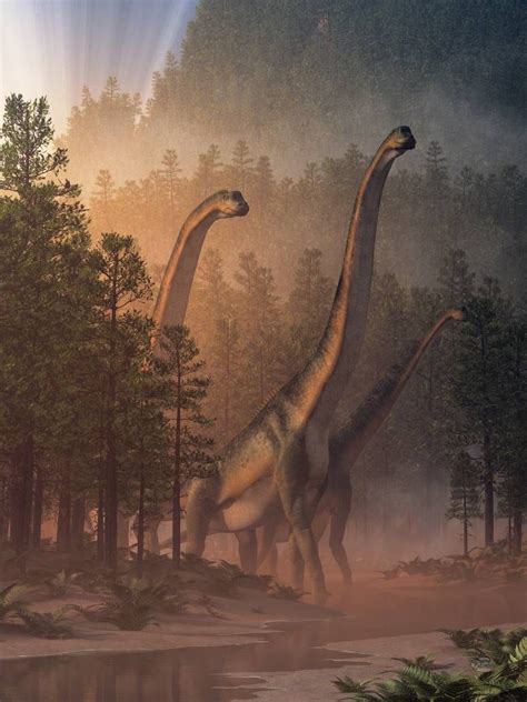 Brachiosaurus Valley by deskridge Dinosaur Images, Dinosaur Pictures, Dinosaur Art, Dinosaur ...