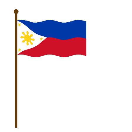 Philippine Flag Waving Animation