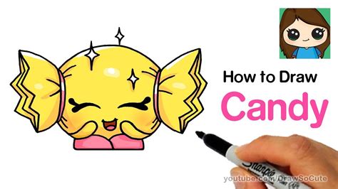 How to Draw Candy Easy Shopkins Sweet Treats