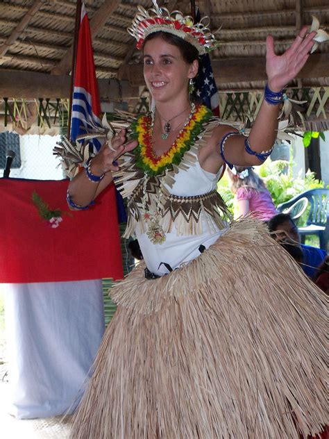 Oceania on Tumblr: Traditional Kiribati dance Costume, Kiribati