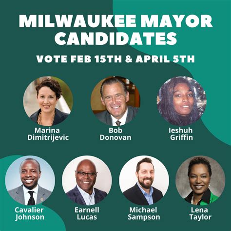 Be An Informed Voter: 2022 Milwaukee Mayoral Candidates – Hummingbird