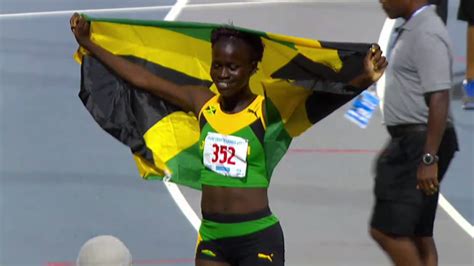 Junelle Bromfield Wins Girls’ 400m U-20 Gold #Carifta2017 | I AM A JAMAICAN