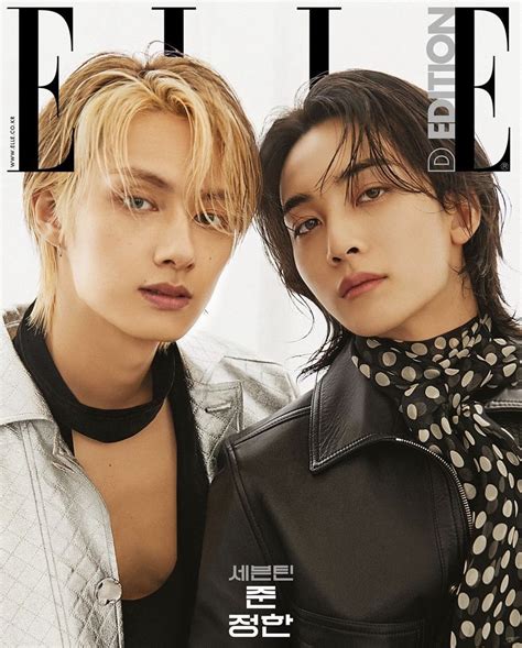 Seventeen Magazine, Elle Magazine, Magazine Covers, Seungkwan, Mingyu, K Pop, Going Seventeen ...