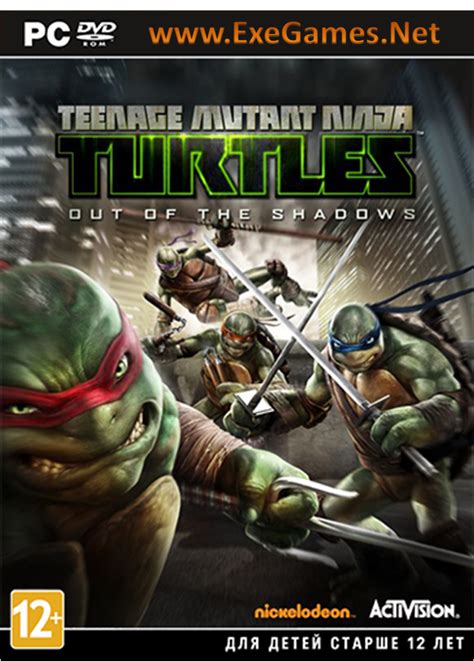 Teenage Mutant Ninja Turtles Out of the Shadows Free Download PC Game ...