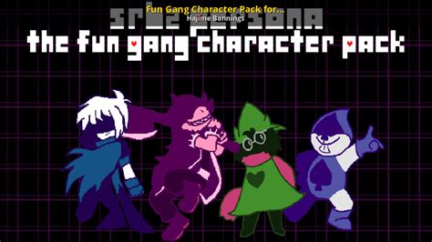 Fun Gang Character Pack for SRB2 Persona [Sonic Robo Blast 2 Persona] [Mods]