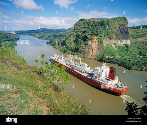 Panama Canal Republic of Panama The Gaillard Cut aka the Culebra Cut Stock Photo: 1934588 - Alamy